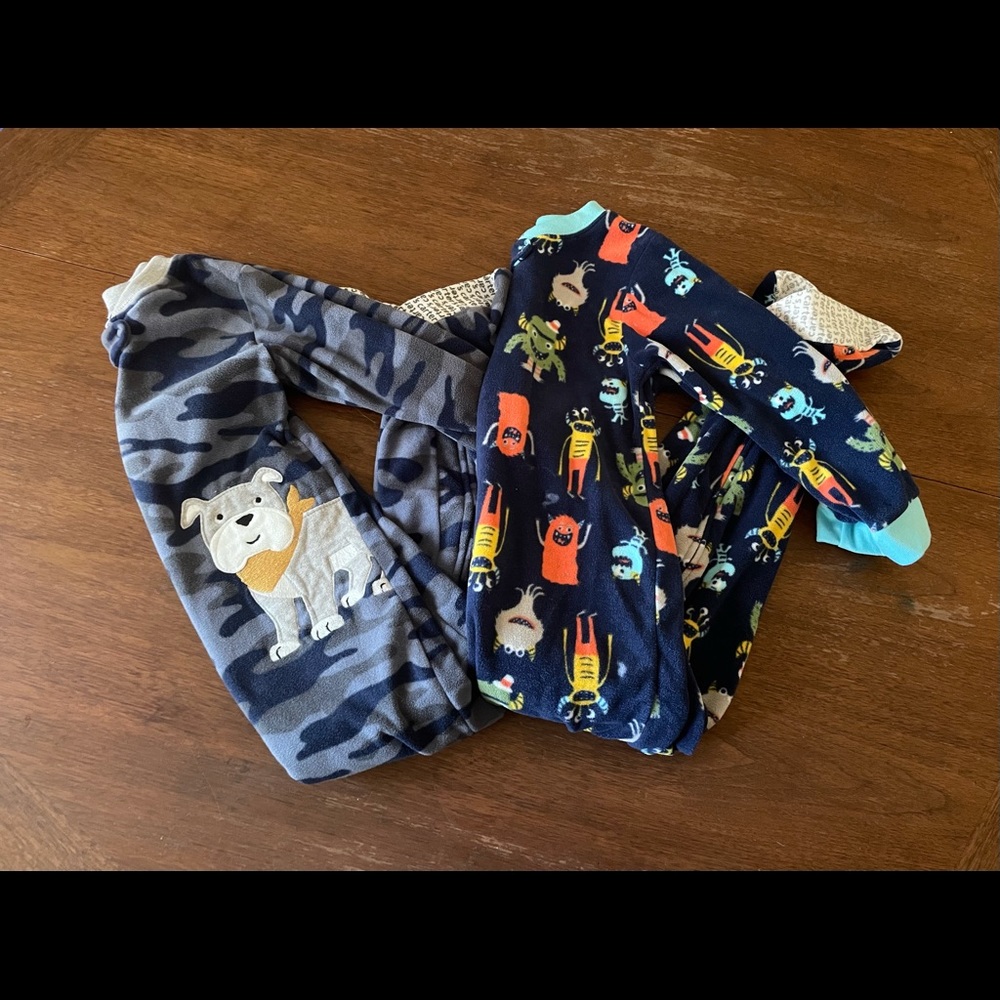 Set of 2 Carters Boys Pajamas